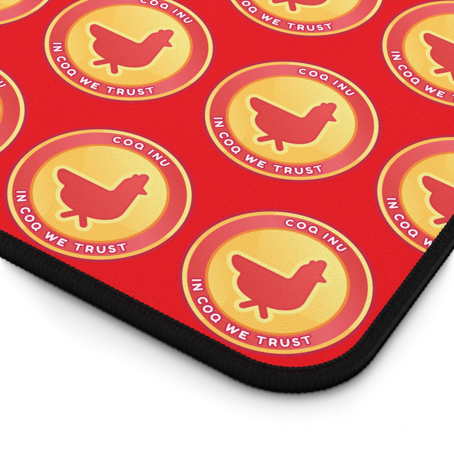 COQ Desk Mat - Red