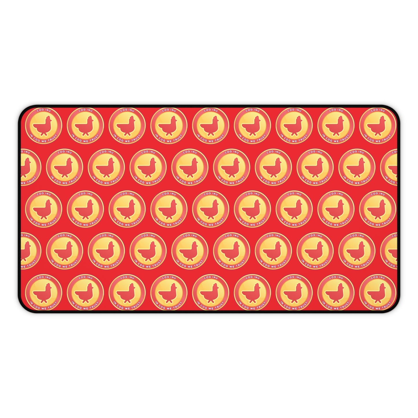 COQ Desk Mat - Red