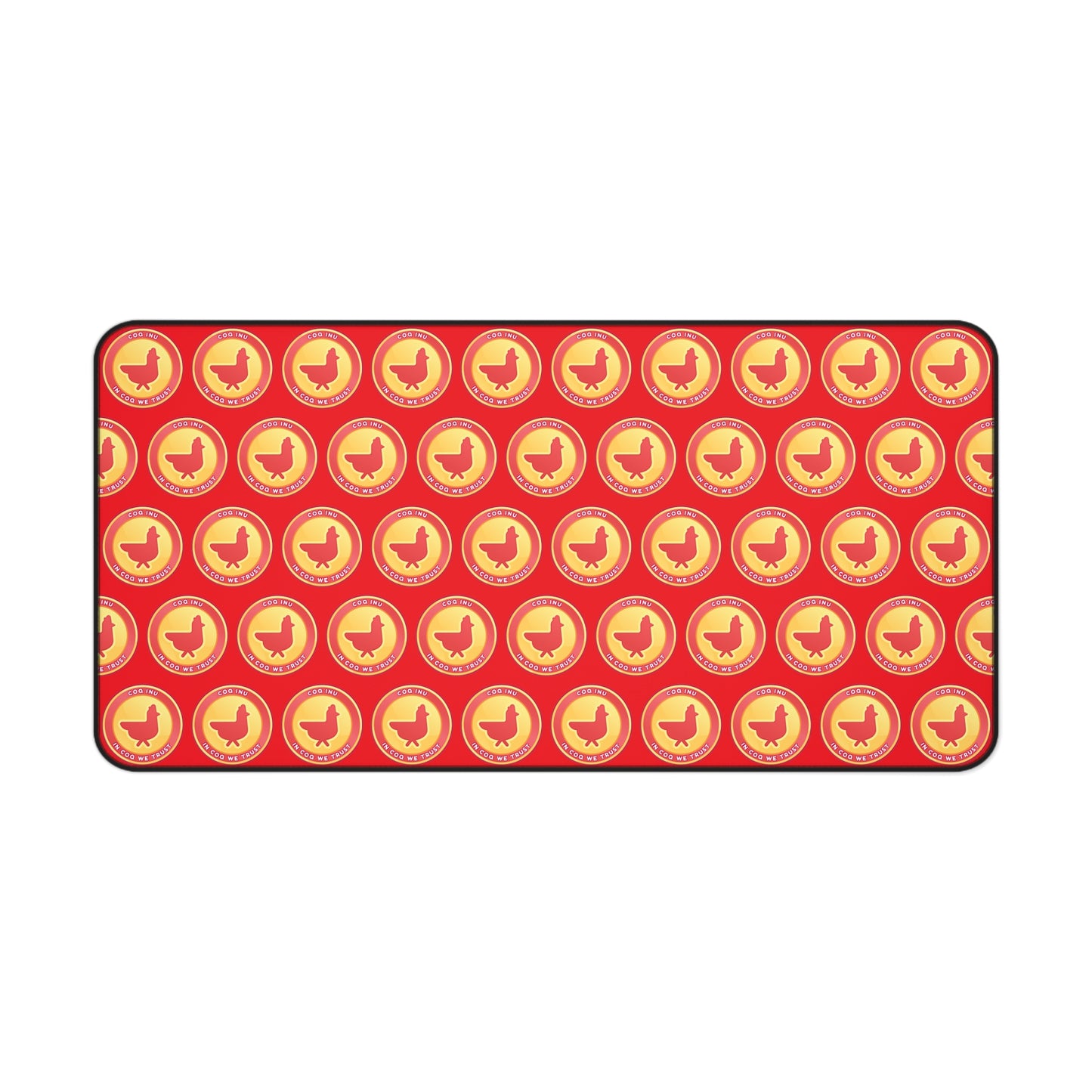 COQ Desk Mat - Red