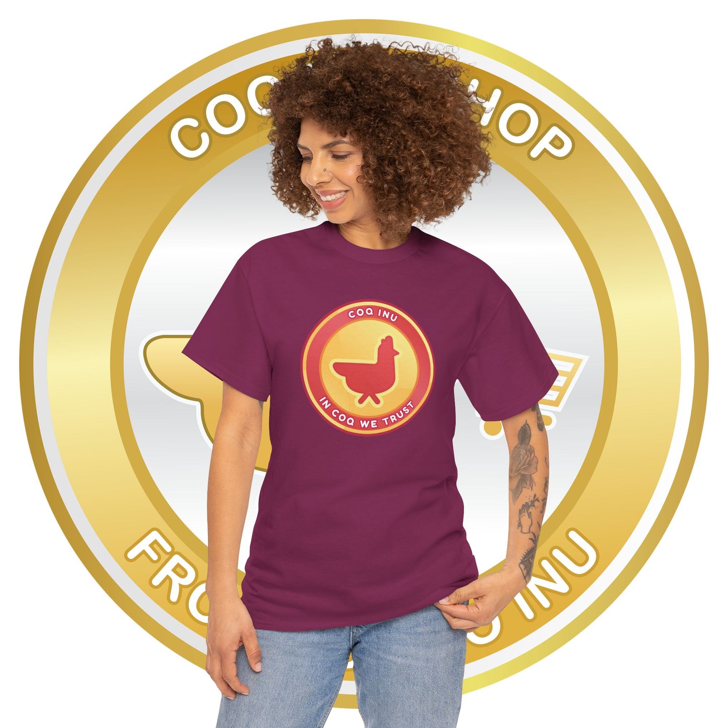 COQ Crewneck Tee