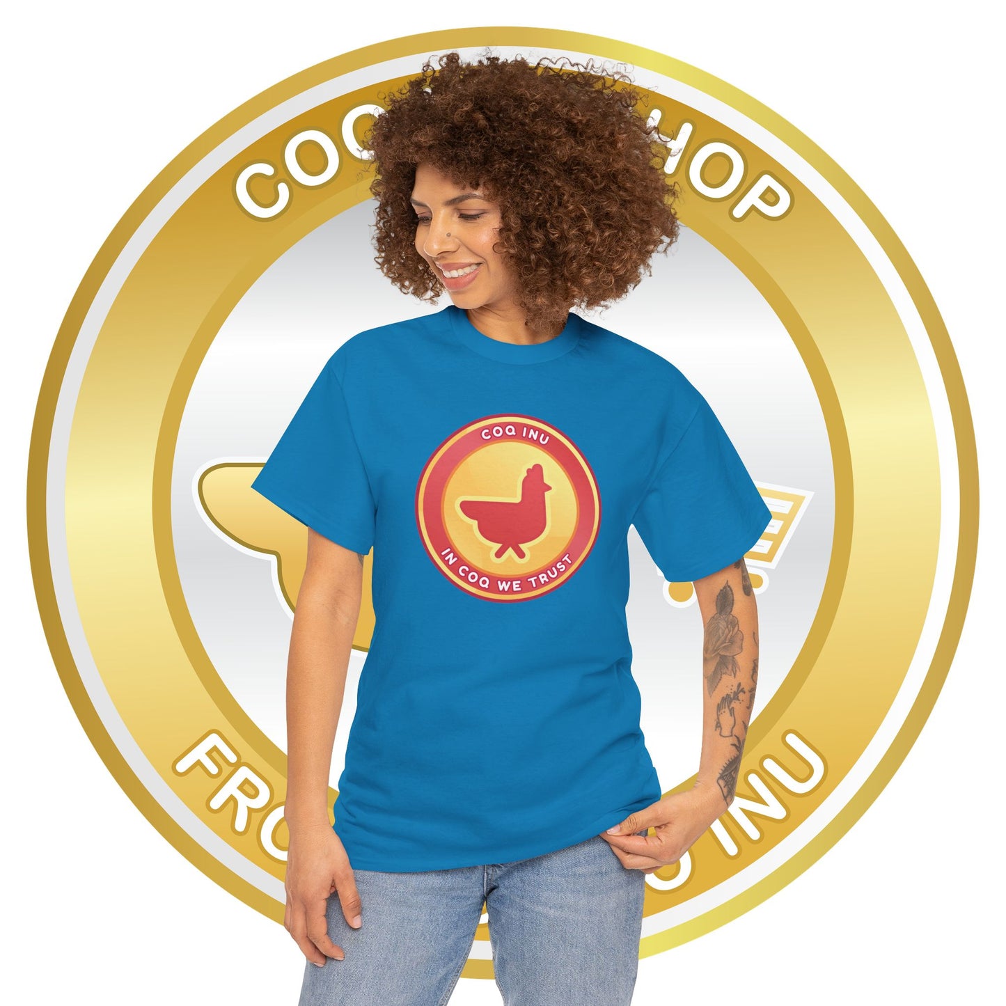 COQ Crewneck Tee