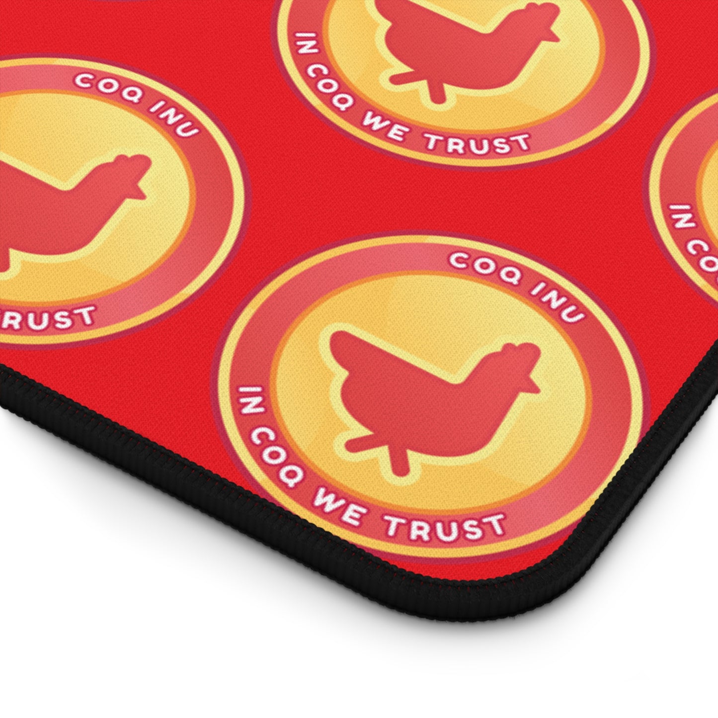 COQ Desk Mat - Red