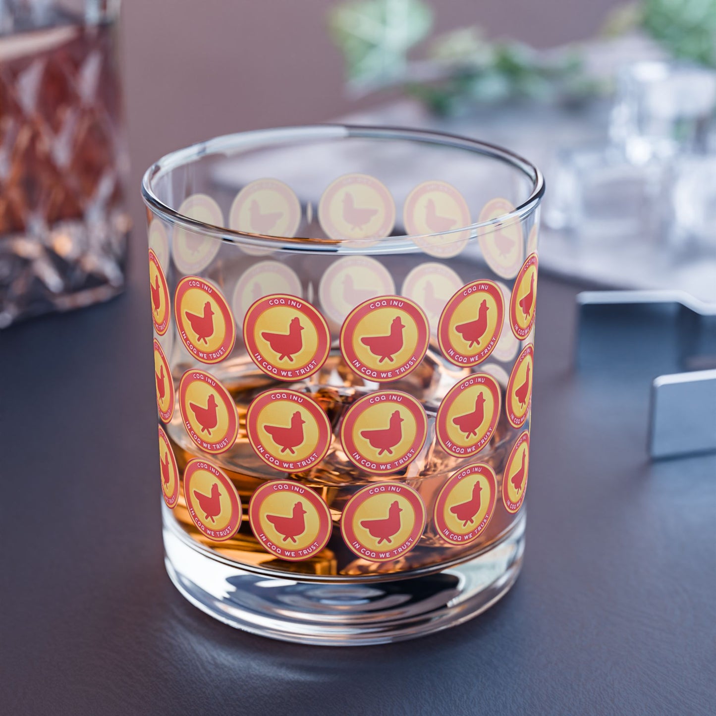 COQ Rocks Glass