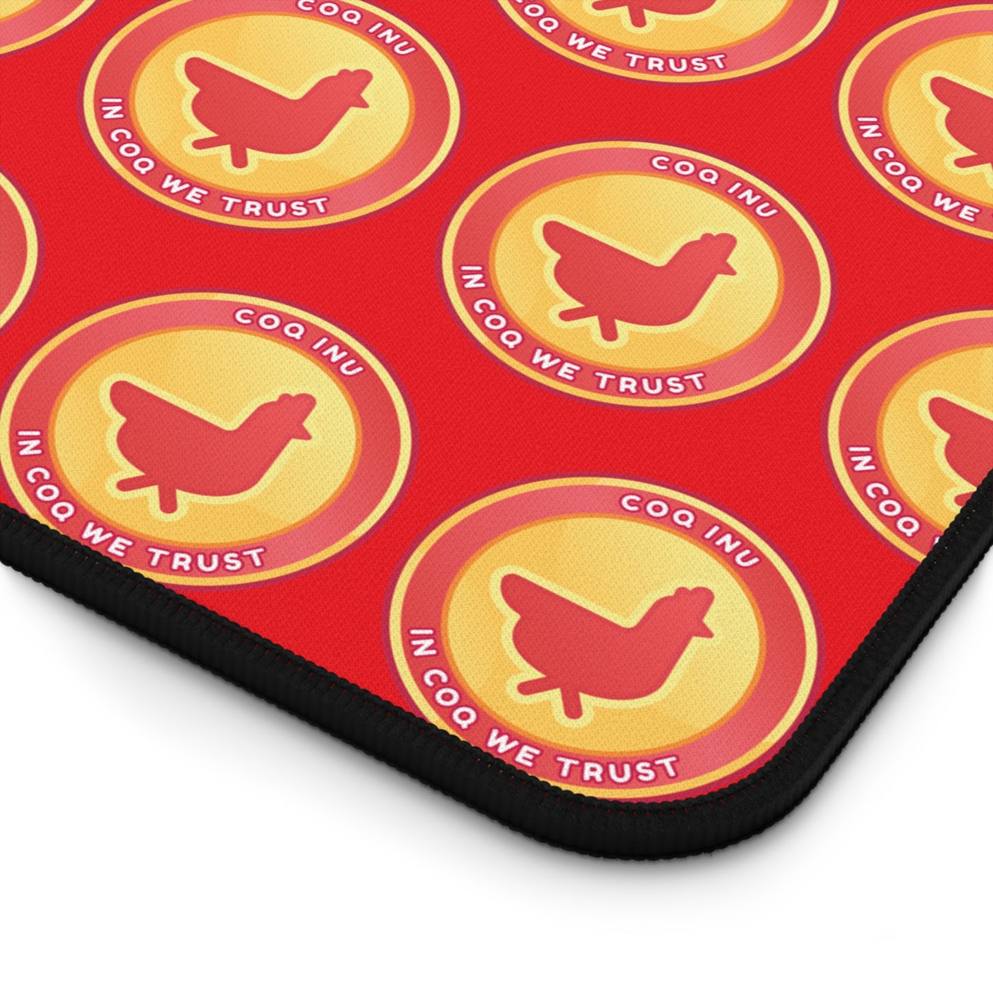 COQ Desk Mat - Red