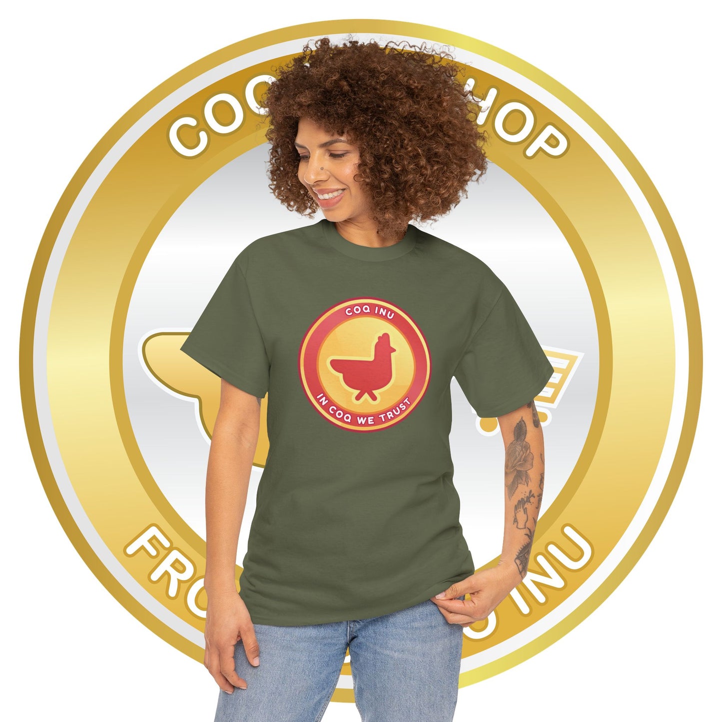 COQ Crewneck Tee
