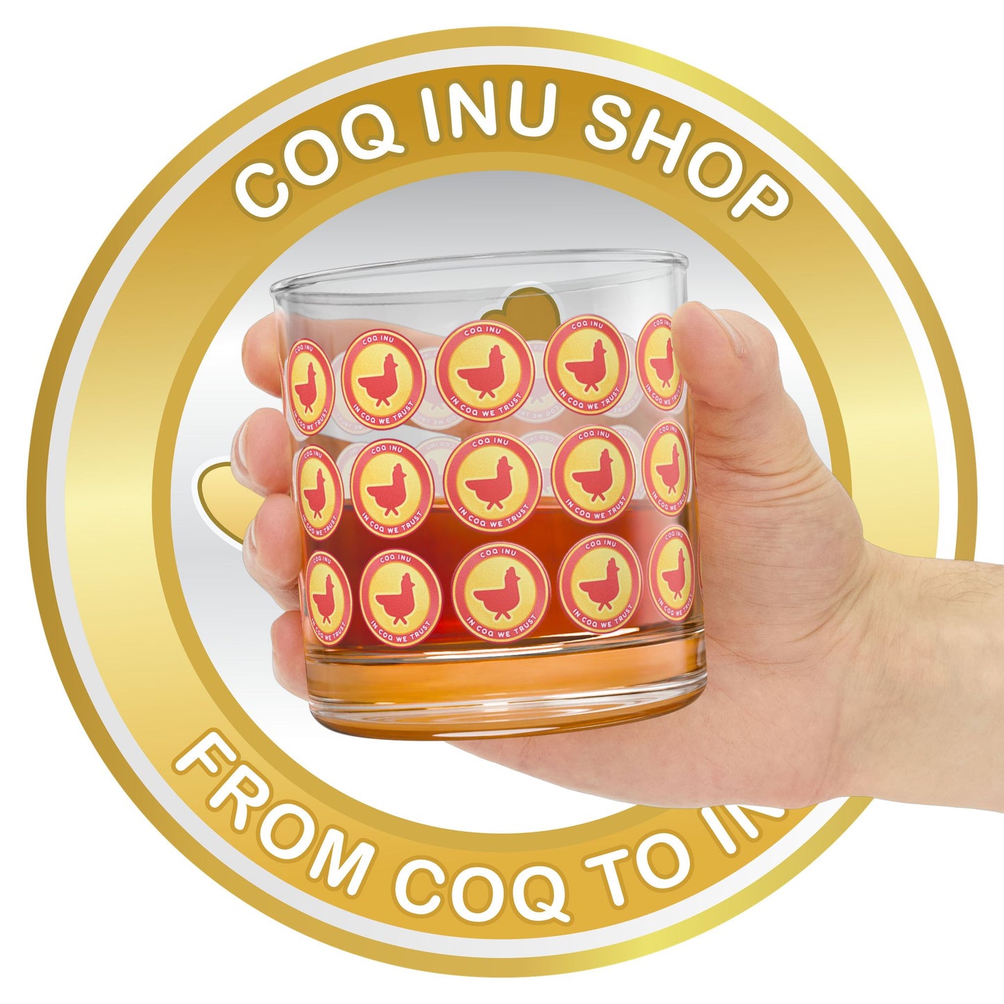 COQ Rocks Glass