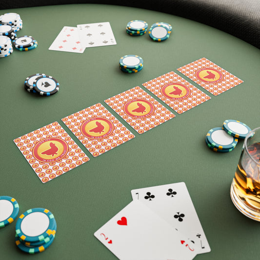 COQ Poker Cards - White