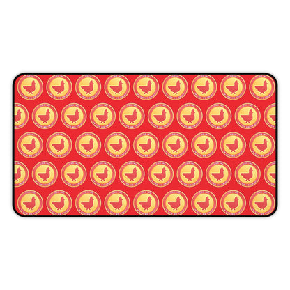 COQ Desk Mat - Red