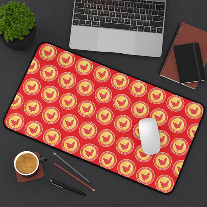 COQ Desk Mat - Red