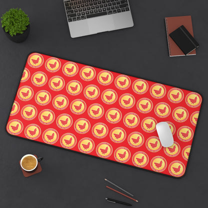 COQ Desk Mat - Red