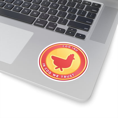 COQ Kiss-Cut Stickers