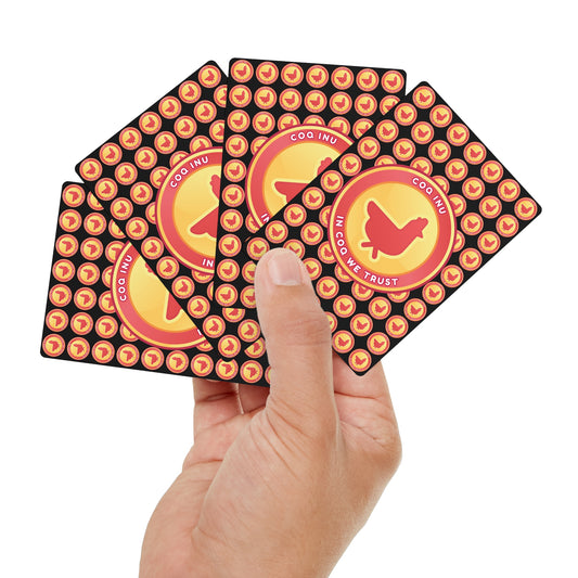 COQ Poker Cards - Black