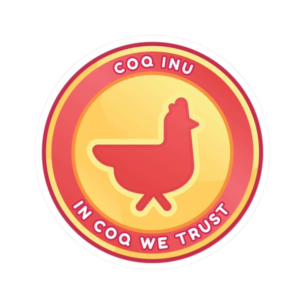 COQ Kiss-Cut Stickers