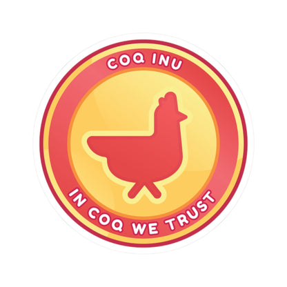 COQ Kiss-Cut Stickers